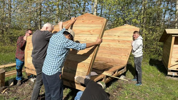 Billeder fra sidste arbejdsdag