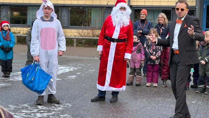 Billede fra juleturen, en vigtig del af årshjulet