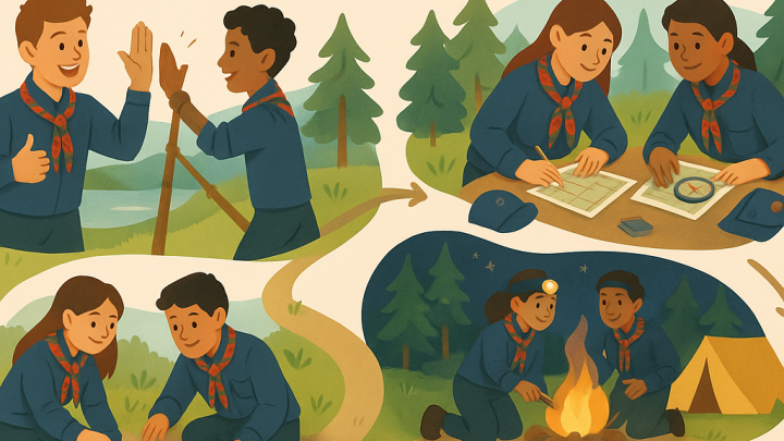 Spejdere der hygger sig