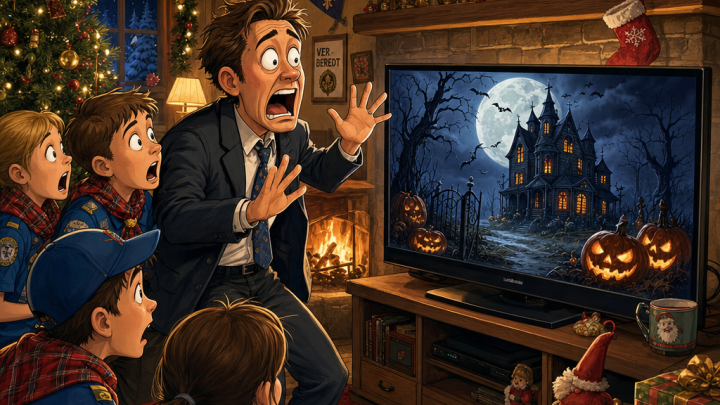 DRs generaldirektør har opdaget at alle julekalenderne er blevet til halloween-kalendere